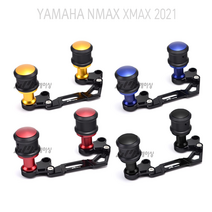 BPK 야마하 NMAX XMAX 머플러 슬라이더 21 22 23년 슬라이드 튜닝 원형 보호 가드, 레드