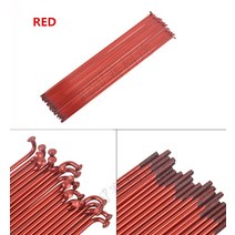 186 188 259 235mm 261 292 294mm 스테인레스 스틸 MTB 산악 자전거 스포크 도로 휠 휠셋 림 부품, 10 188mm red