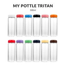 [국내생산] 어썸 마이보틀 트라이탄 물병 물통 보틀 350ml 500ml, 오렌지