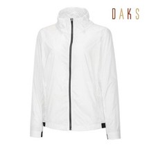 [닥스골프] 여성 화이트 레터링배색 긴팔점퍼 DNJU0B452OW, Off white/095