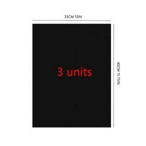 바베큐 매트 40x60 0.25mm 바베큐 그릴 오븐 매트 세트 붙지 않는 베이킹 매트 - 가스 숯 전기 그릴 등에서 작동, 33x40 3pcs 검정