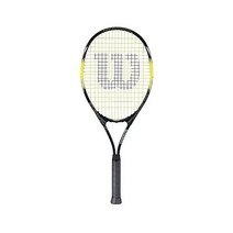 윌슨 WILSON 성인 레크리에이션 테니스 라켓, Grip Size 3 - 4 3/8, Black/Yellow