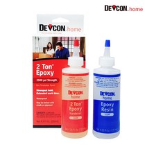 데브콘 홈 2톤 에폭시 250ml 다목적 접착제 보수제 본드, 1개