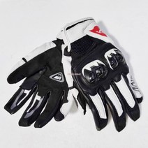 다이네즈 4STROKE D1 오토바이 숏 장갑 롱장갑 바이크, M, 단표 통기 퓨어 여름 장갑 화이트, 1개