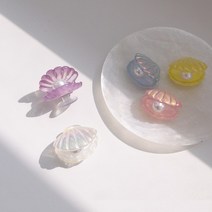 홀로그램 진주 조개 입체 3D 신발 파츠 장식 단품 슬리퍼 실내화 꾸미기 악세사리 참 샤비츠 지비치 슈비츠