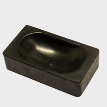 우정산업 바퀴고임목 고무, 3000