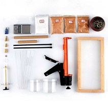 수제 인센스 스틱 만들기 DIY 천연 디퓨저 제조기 향, 세트/(만들향+원뿔향+코일향)향제작도구