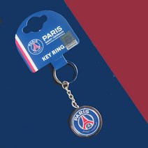 파리 생제르맹 공식 축구 주변 팀 로고 금속 키 체인 배지 브로치 Messi Neymar, 엠블럼 직경 4cm, 1개