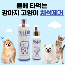 덴탈워터 고양이치약 강아지치석제거 강아지입냄새 구강스프레이 치아관리 풀루스 300ml, 1개