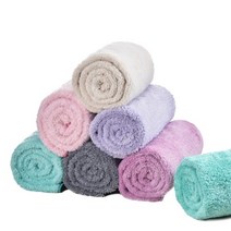 프리미엄 극세사 타월 호텔 타올 가족 아기전용 미용수건, 그레이