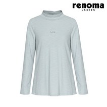 레노마레이디 솔리드무지 폴라 티셔츠 블루 SY12TS040-BL