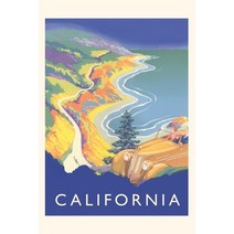 (영문도서) Vintage Journal California Travel Poster Paperback, Found Image Press, English, 9781648118555
