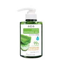 에네스티 알로에 베라 수딩젤 수분젤 진정크림 대용량수분크림, 펌프형 400ml, 1EA, 400g