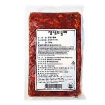 양념오돌뼈, 280g, 1개
