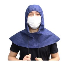 고급형 데님원단 어깨 용접두건 용접모자, chance상품선택chance
