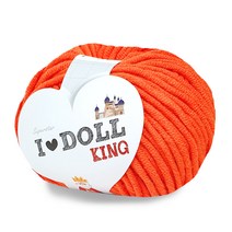니뜨 아이돌킹 뜨개실 45g, 36 진오렌지, 1개