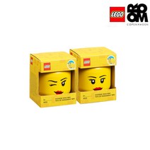 레고스토리지 [레고스토리지] 레고 헤드정리함 걸+윙키(MINI)2개, 걸+윙키