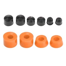 shangren 스케이트 보드 트럭 부싱 키트 92A 야외 Longboard 용 표준 충격 방지 더 나은 피드백 스쿠터 액세서리, 주황색