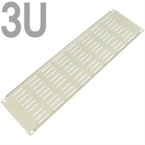 넷메이트 3U(Ivory) 허브랙 통풍식 블랭크 판넬(3U 아이보리), 상세페이지 참조