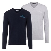제이린드버그 골프웨어 남성 니트 21FW Clas 브이넥 스웨터 GMKW04732