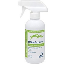 고양이와 강아지를 위한 dechra dermallay 오트밀 스프레이 컨디셔너 12온스