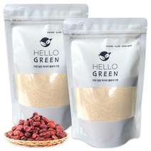 헬로우그린 순수한 대추분말 250g 국내산 100% 대추 만든 대추가루 대추차 재료, 대추분말 250gx2팩