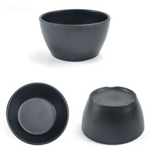 블랙 밥공기 밥 멜라민 공기대접 메밀소바그릇 국그릇 밥그릇 12.5x6., 본상품선택, 본상품선택