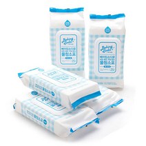 아이하우스 체크베이킹소다 물걸레청소포 25매 대형 캡형 10팩, 1box