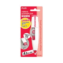 PLUS 수정테이프 WH-604 4.2mm 화이트, 5개