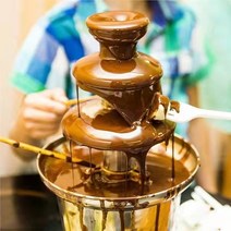 초콜릿 분수 머신 생일 퐁듀 멜팅기 디저트 뷔페, 레몬맛 초콜릿 1kg