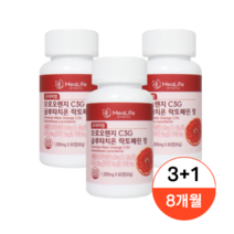 미어라이프 모로실 모로오렌지C3G 글루타치온 락토페린 정 1000mg, 60정, 4개