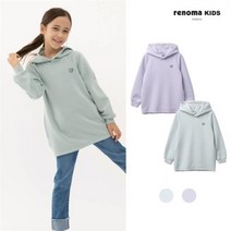 [레노마키즈] NC13 여아 롱 후드 티셔츠 R2232T176 (8861302)