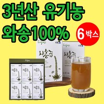 와송즙 80ml 30팩, 6박스 (6000원 할인), 6개