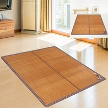 여름 대자리 150x195cm 모란 돗자리매트 미니돗자리 돗자리제작 대형돗자리 캠핑용매트 대나무자리 왕골돗자리 캠