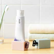 스탠드 치약짜개 디스펜서_염색약 튜브 치약짜는 기계, 민트