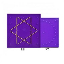큰솔스토밍 가베가족 KS8510 1 양면지오보드 5 24핀