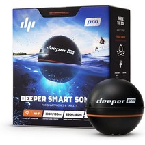 Deeper PRO Smart 스마트 소나 캐스터블 휴대용 WiFi 어군 탐지기