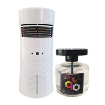 큐디 디퓨저 스윗피치 1개+팬자동분사기 세트, 1개, 160ml