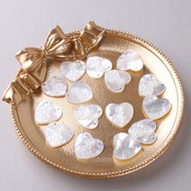 Muy Bien-천연 쉘 조각 우리 레이디 패턴 사각형 고양이 발톱 모양 펜던트 여성 DIY 귀걸이 목걸이 쥬얼리 만들기 1 개