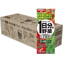 Itoen 이도엔 1일 데일리 야채 주스 200ml 30팩, 1개, 30개