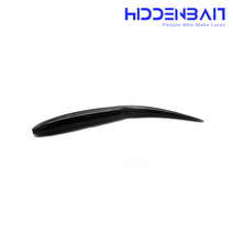 히든베이트 테베 피네스 디자인 소프트 저크베이트, #01 DARK BLACK (3.9inch)