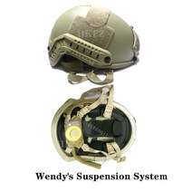 오토바이 바이크 헬멧 스쿠터 전동 킥보드헬멧 하이바 탄도 ACH 하이 컷 전술 헬멧 PE 탄도 헬멧 NIJ IIIA 빠른 웬디의 서스펜션 패드 탄도 헬멧 그린 블랙, [01] M, yello1