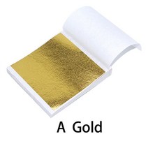 은박단열재 바닥 단열재 외벽 스티로폼 모조 골드 실버 호일 종이 잎 금박 DIY 예술 공예 종이 생일 파티, 01 100pcs