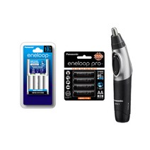 파나소닉 에네루프 프로 충전지 4알 + 에네푸르 고속 충전기 / 사은품 코털정리기