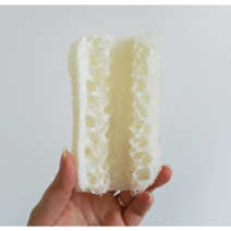 생분해 설거지 제로웨이스트 납작 천연수세미, 개