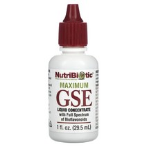 뉴트리바이오틱 맥시멈 GSE 액상 농축물 29.5ml, 5병, 5ml