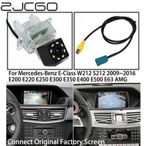 ZJCGO자동차 후방 주차 카메라 메르세데스 벤츠 MB E 클래스 W212 S212 E200 E220 E250 E300 E350 E400 E500 E63 용