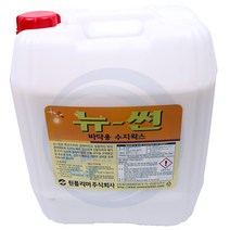 뉴썬18.75L 건물바닥왁스 백화점 병원 사무실 공장바닥코팅제 광택제 데코타일 아스타일 테라죠 모노륨건물바닥왁스 바르는코팅제 피막제 광택왁스, 1개