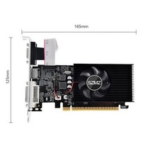 그래픽 비디오 카드 무음 팬 컴퓨터 HD 인터페이스 902MHz DDR3 디스플레이 게임용 GT610 GT730 1GB, 01 GT730 4GB 128Bit