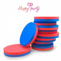 해피파티 체육대회 운동회 색판 뒤집기 10개입